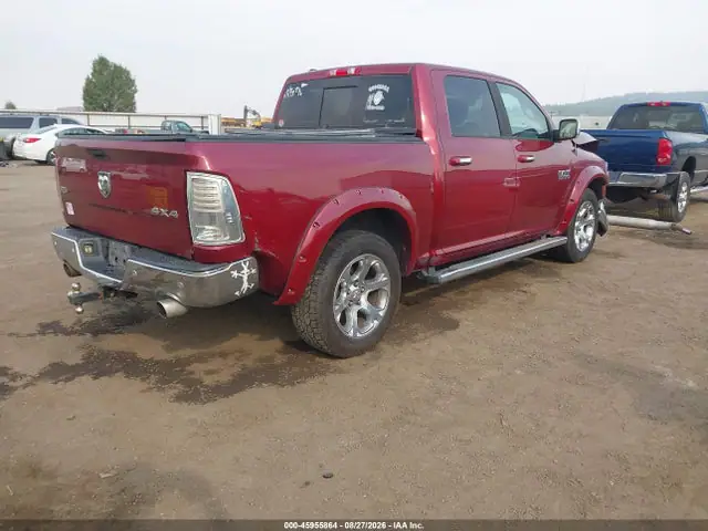 2014 RAM 1500 Laramie VIN 1C6RR7NT8ES220272 фото 4