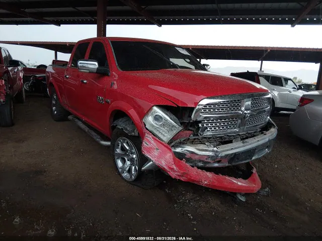 2016 RAM 1500 Laramie VIN 1C6RR7VT1GS409820 фото 1