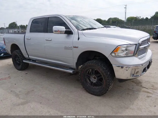 2018 RAM 1500 Lone Star Silver 4x4 5'7 Box VIN 1C6RR7LT6JS159503 фото 1