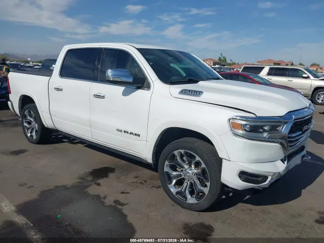 2019 RAM 1500 Longhorn 4x4 5'7 Box VIN 1C6SRFKT7KN897114 фото 1