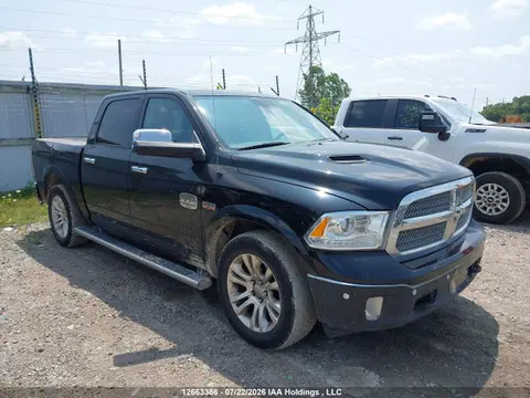 1C6RR7PT4ES221383 — 2014 RAM 1500 Longhorn, Задняя часть (Rear), фото до ремонта