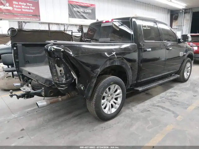 1C6RR7PT4ES133790 — 2014 RAM 1500 Longhorn, фото 4 с аукциона IAAI 29.09.2026, Задняя часть