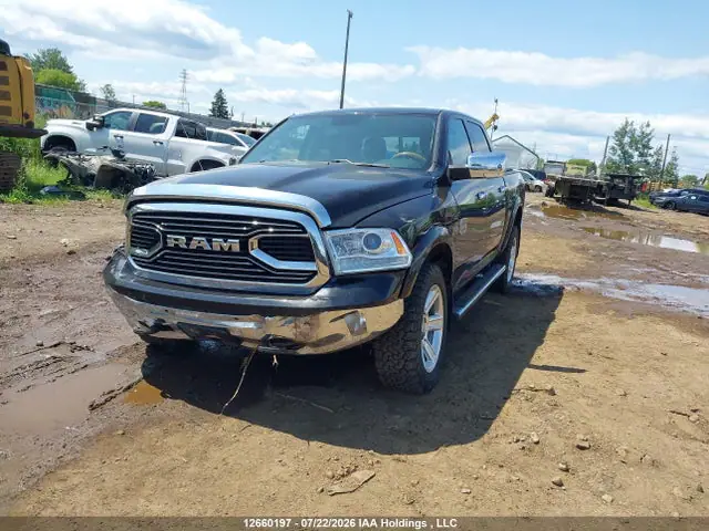 1C6RR7PT3HS706425 — 2017 RAM 1500 Longhorn, фото 2 с аукциона IAAI 14.10.2026, Передняя часть