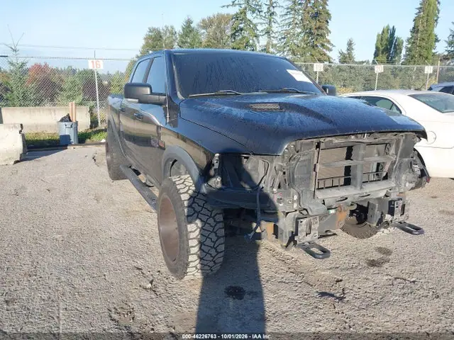 1C6RR7YT4GS395780 — 2016 RAM 1500 Rebel, Передняя часть (Front End), фото до ремонта