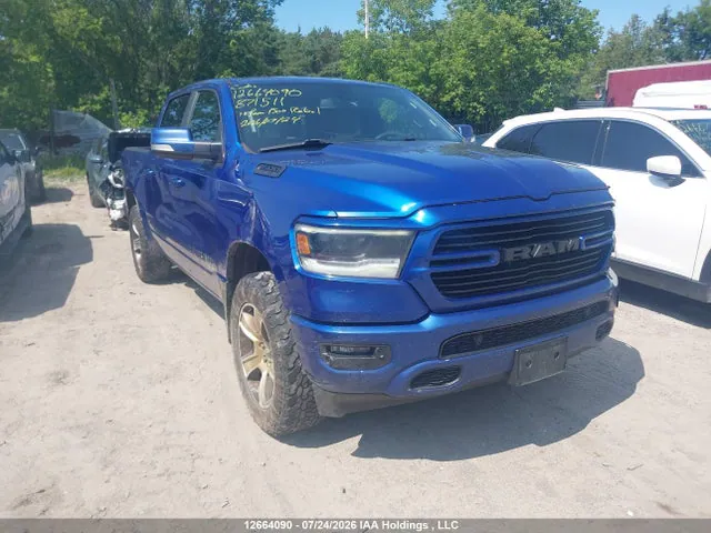 2019 RAM 1500 Rebel VIN 1C6SRFLTXKN871511 фото 1