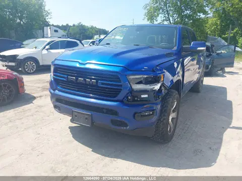 2019 RAM 1500 Rebel VIN 1C6SRFLTXKN871511 фото 2