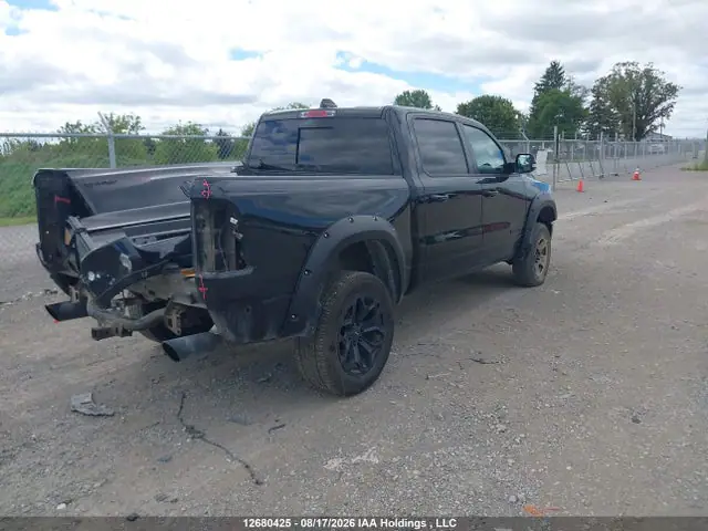 1C6SRFLT0LN105501 — 2020 RAM 1500 Rebel, фото 4 с аукциона IAAI 14.10.2026, Задняя часть