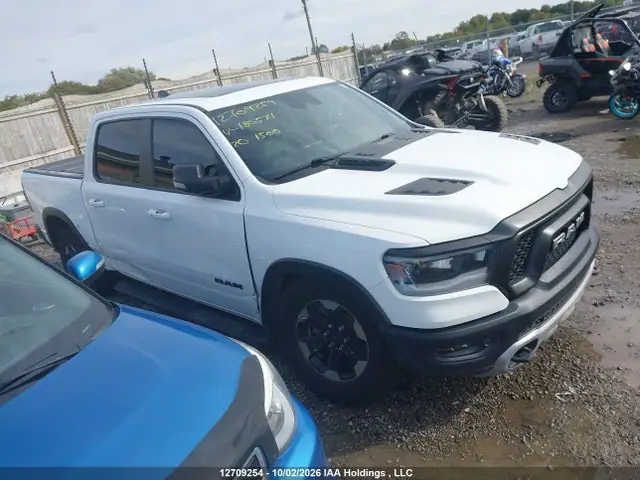 1C6SRFLT0LN180571 — 2020 RAM 1500 Rebel, Передняя часть (Front), фото до ремонта