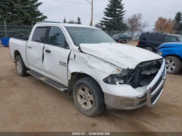 1C6RR7LG1GS253445 — 2016 RAM 1500 SLT, Передняя часть справа (Right Front), фото до ремонта