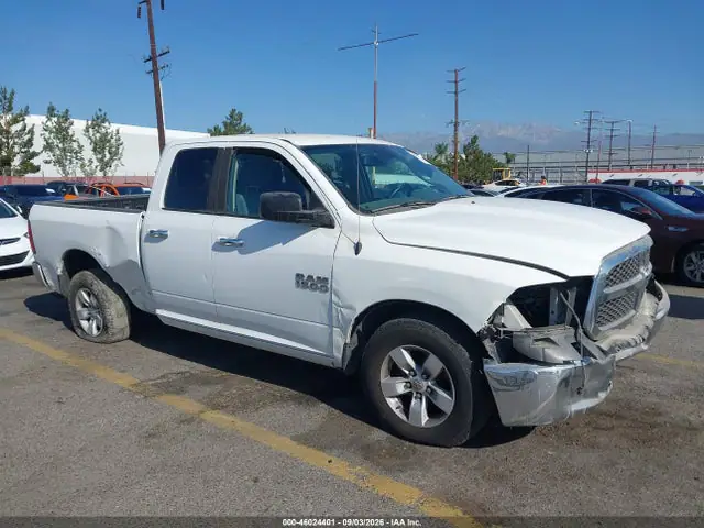 1C6RR6GT0GS240977 — 2016 RAM 1500 SLT, Передняя часть (Front End), фото до ремонта