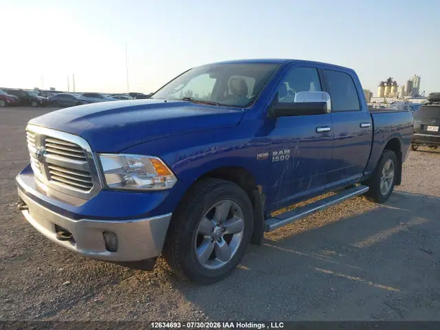 1C6RR7LT7HS740650 — 2017 RAM 1500 SLT, фото 2 с аукциона IAAI 14.10.2026, Град