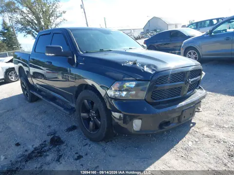 1C6RR7LM7JS287404 — 2018 RAM 1500 SLT, Передняя часть (Front), фото до ремонта