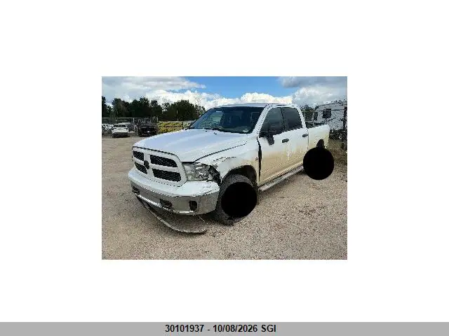 1C6RR7TT9JS249714 — 2018 RAM 1500 SLT, фото 2 с аукциона IAAI 14.10.2026, Передняя часть