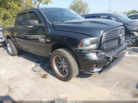 1C6RR7MT1FS647506 — 2015 RAM 1500 Sport, Передняя часть слева (Left Front), фото до ремонта