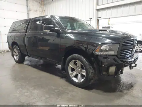 1C6RR7HTXGS244068 — 2016 RAM 1500 Sport, Передняя часть (Front End), фото до ремонта