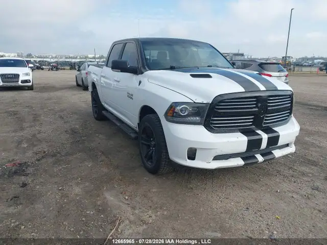 1C6RR7MT1HS506499 — 2017 RAM 1500 Sport, Подтопление (Water), фото до ремонта