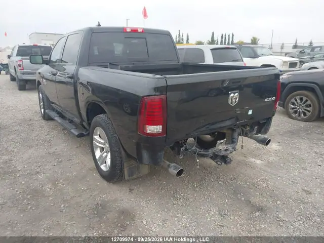 1C6RR7MT4JS269822 — 2018 RAM 1500 Sport, фото 3 с аукциона IAAI 29.09.2026, Задняя часть