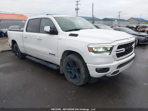 1C6SRFTT8NN207910 — 2022 RAM 1500 Sport, Repossession, фото до ремонта