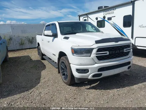 1C6SRFVT1NN394999 — 2022 RAM 1500 Sport, Repossession, фото до ремонта