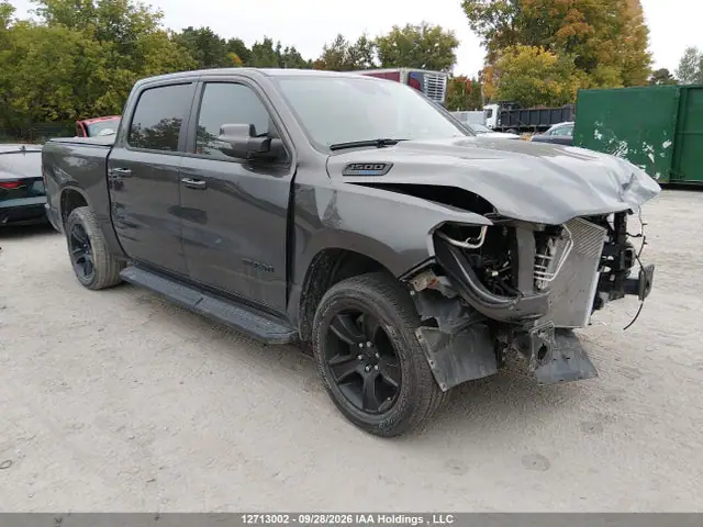 1C6SRFVT8PN614254 — 2023 RAM 1500 Sport, Передняя часть (Front), фото до ремонта
