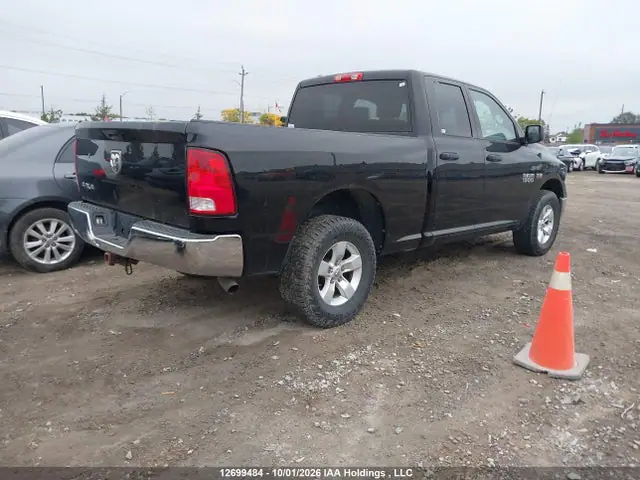 1C6RR7FT7FS507019 — 2015 RAM 1500 ST, фото 4 с аукциона IAAI 14.10.2026, Задняя часть