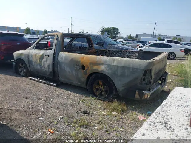 3C6JR7DT9JG202962 — 2018 RAM 1500 ST, фото 3 с аукциона IAAI 29.09.2026, Полный пожар