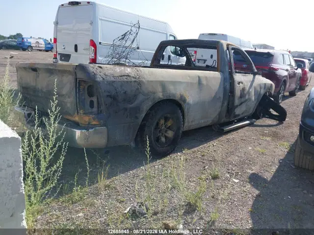 3C6JR7DT9JG202962 — 2018 RAM 1500 ST, фото 4 с аукциона IAAI 29.09.2026, Полный пожар