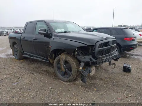 1C6RR7KT6JS261773 — 2018 RAM 1500 ST, Передняя часть (Front), фото до ремонта