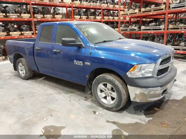 1C6RR7FT1JS216184 — 2018 RAM 1500 ST, Салон (Interior Fire), фото до ремонта