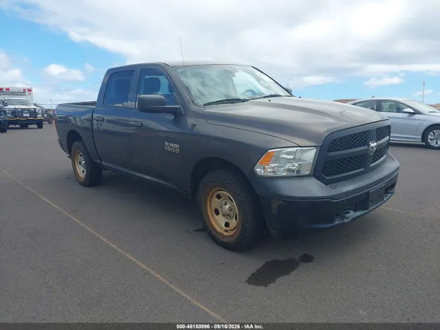 2017 RAM 1500 Tradesman 4x4 5'7 Box VIN 1C6RR7KG9HS763576 фото 1
