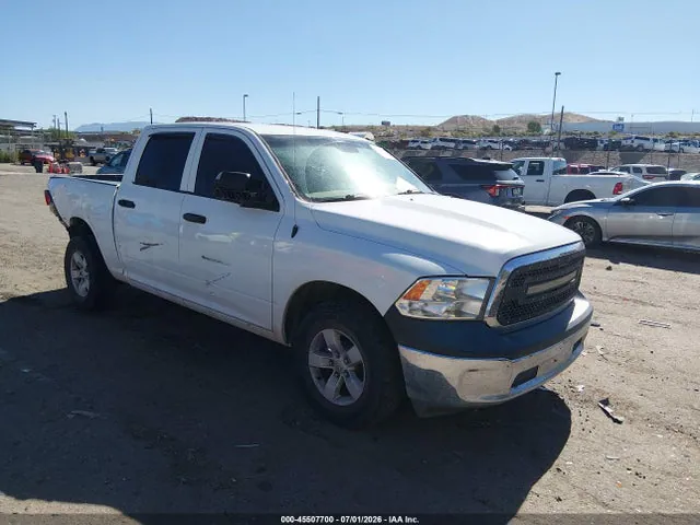 2018 RAM 1500 Tradesman 4x4 5'7 Box VIN 1C6RR7KT2JS139038 фото 1