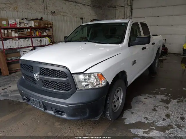 1C6RR7KG1JS300496 — 2018 RAM 1500 Tradesman 4X4 5'7 Box, фото 2 с аукциона IAAI 13.10.2026, Естественный износ