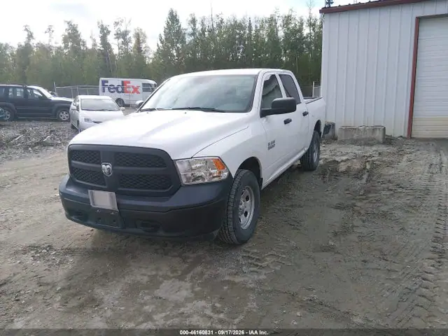 1C6RR7KG3JS297178 — 2018 RAM 1500 Tradesman 4X4 5'7 Box, фото 2 с аукциона IAAI 13.10.2026, Естественный износ