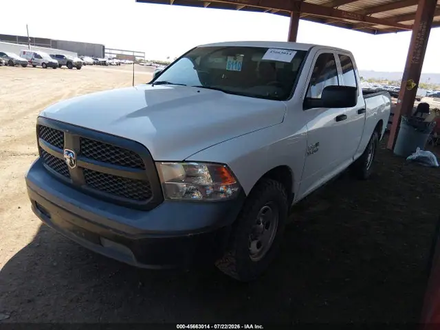 1C6RR6FGXES377121 — 2014 RAM 1500 Tradesman, фото 2 с аукциона IAAI 13.10.2026, Естественный износ