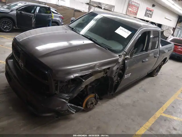 1C6RR6FT7FS654161 — 2015 RAM 1500 Tradesman, фото 2 с аукциона IAAI 13.10.2026, Передняя часть слева