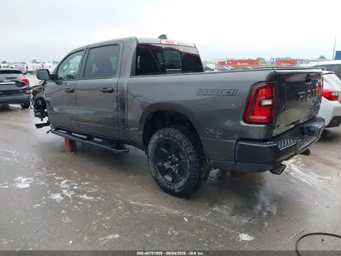 2025 RAM 1500 Warlock 4x4 5'7 Box VIN 1C6SRFGP8SN660630 фото 3