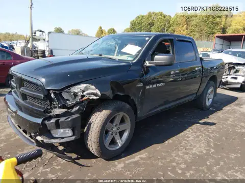 1C6RD7KT1CS223515 — 2012 RAM 1500, фото 3 с аукциона IAAI, Передний левый