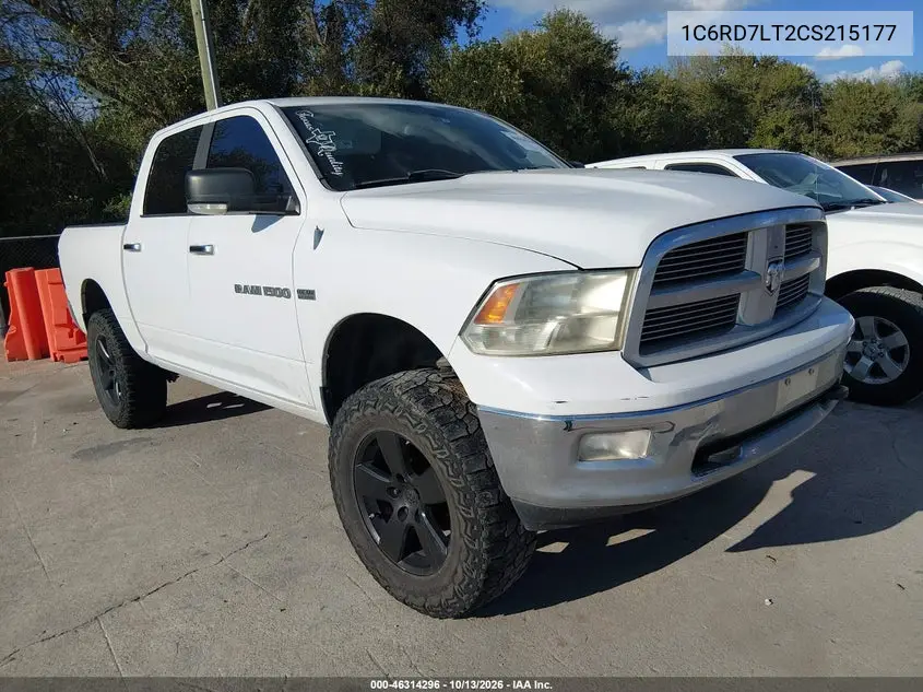 1C6RD7LT2CS215177 RAM 1500 2012 — повреждение Возвращение во владение, фото до ремонта