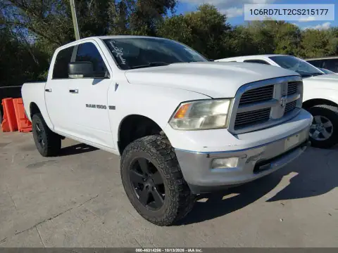 1C6RD7LT2CS215177 — 2012 RAM 1500, Возвращение во владение, фото до ремонта