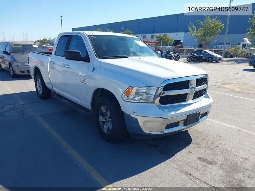 2013 Ram 1500 Slt VIN 1C6RR7GP4DS609747 фото 2