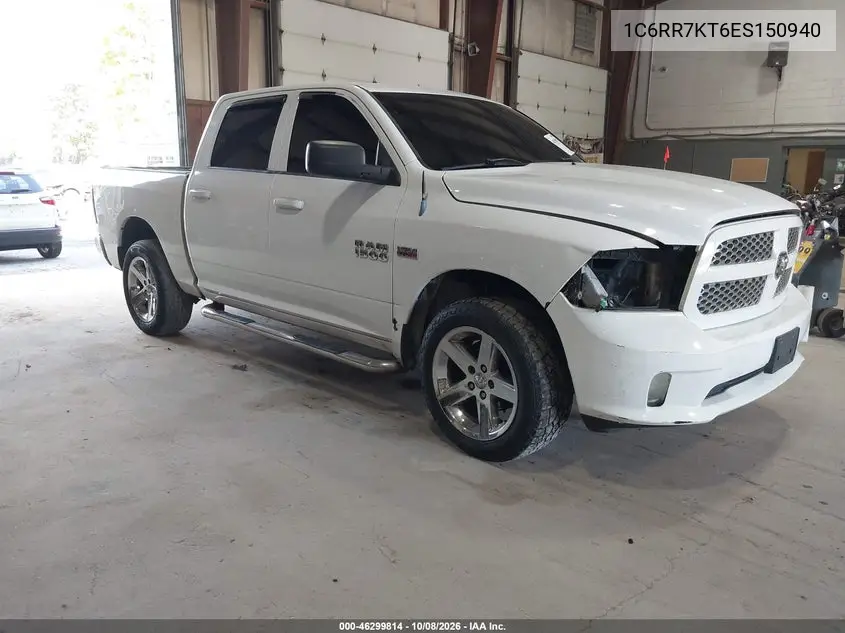 2014 Ram 1500 Express VIN 1C6RR7KT6ES150940 фото 1