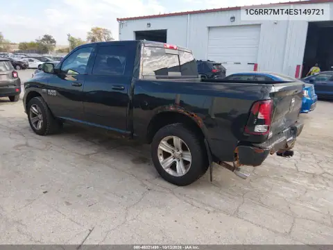 1C6RR7MT4ES149721 — 2014 RAM 1500, фото 3 с аукциона IAAI, Передняя часть