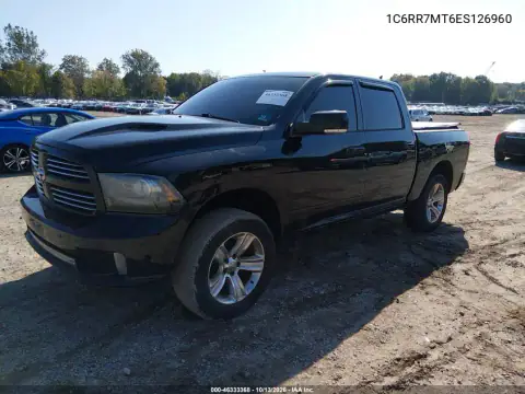 1C6RR7MT6ES126960 — 2014 RAM 1500, фото 2 с аукциона IAAI, Подтопление