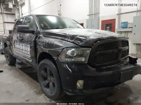 1C6RR7KT4ES349274 — 2014 RAM 1500, Передняя часть, фото до ремонта