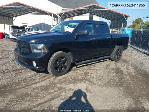1C6RR7KT6ES411855 — 2014 RAM 1500, фото 3 с аукциона IAAI, Задняя часть