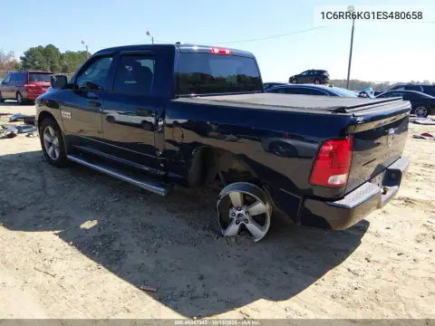 1C6RR6KG1ES480658 — 2014 RAM 1500, фото 4 с аукциона IAAI, Сзади слева