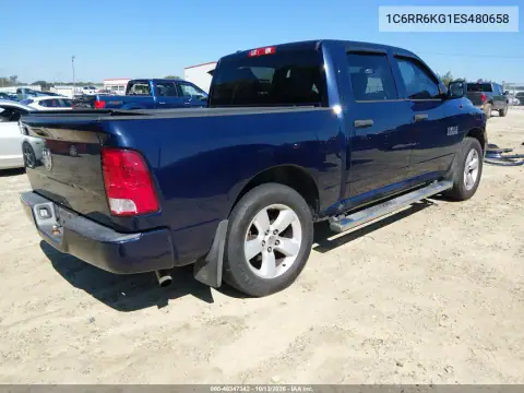 1C6RR6KG1ES480658 — 2014 RAM 1500, фото 5 с аукциона IAAI, Сзади слева