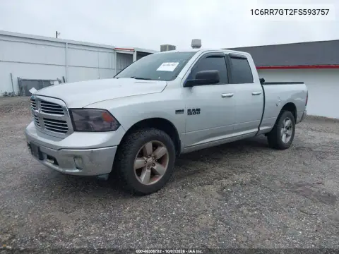 2015 Ram 1500 Big Horn VIN 1C6RR7GT2FS593757 фото 3