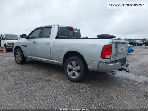 2015 Ram 1500 Big Horn VIN 1C6RR7GT2FS593757 фото 4