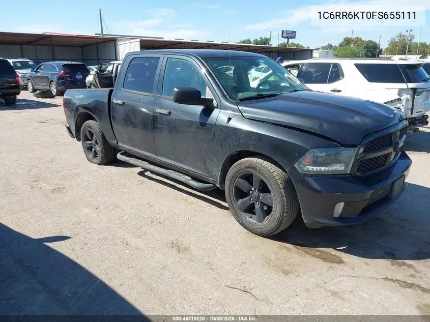 2015 Ram 1500 Express VIN 1C6RR6KT0FS655111 фото 2